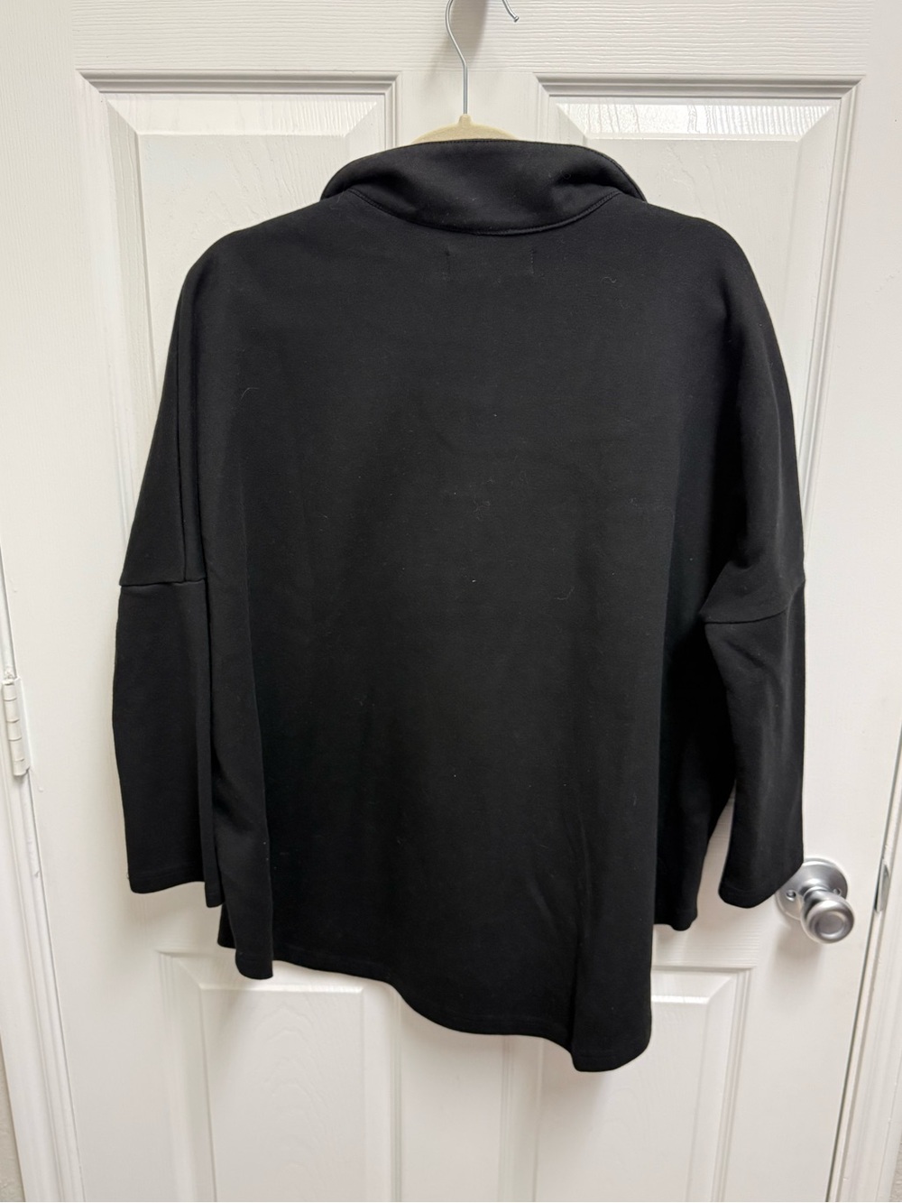 Pomander Place Black Split Neck Sweater Top - Picture 9 of 9